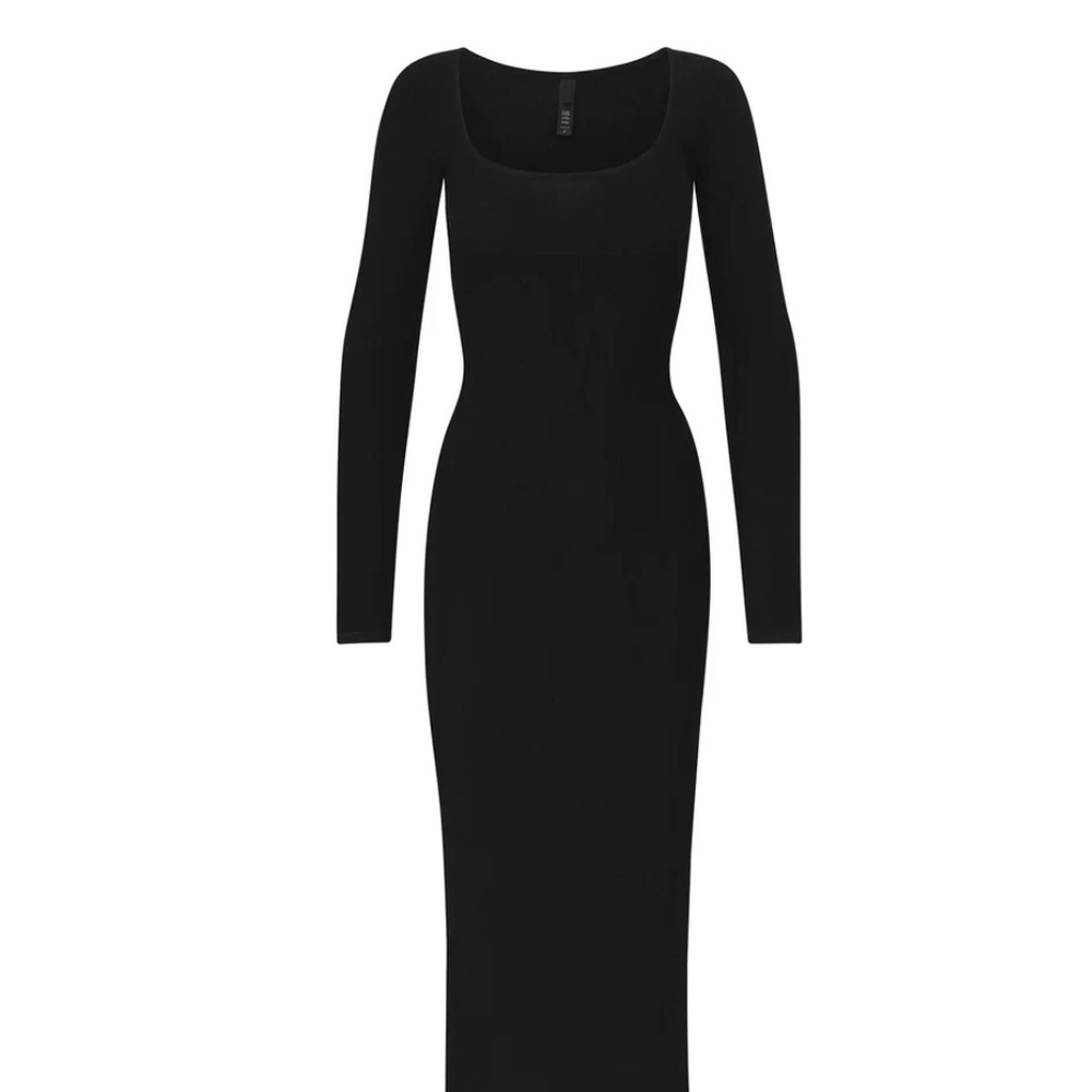 Skims long dress in Brown